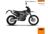 KTM 690 Enduro R 2016 Návod na obsluhu