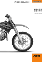 KTM 85 SX 17/14 2014 Návod na obsluhu