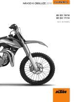 KTM 85 SX 17/14 2016 Návod na obsluhu