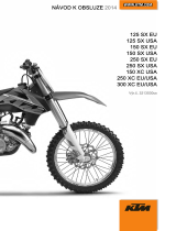 KTM 125 SX 2014 Návod na obsluhu