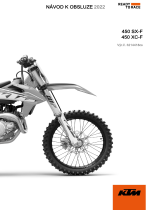 KTM 450 XC-F 2022 Návod na obsluhu