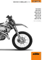 KTM 300 EXC 2016 Návod na obsluhu