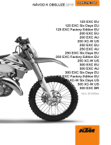 KTM 300 EXC 2015 Návod na obsluhu