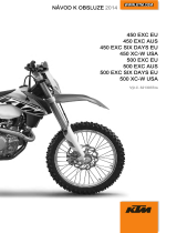 KTM 450 EXC 2014 Návod na obsluhu