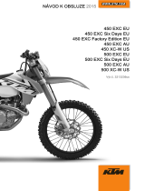 KTM 500 EXC Six Days 2015 Návod na obsluhu