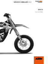 KTM SX-E 5 2022 Návod na obsluhu