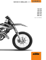 KTM 250 SX 2016 Návod na obsluhu