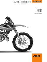 KTM 125 SX 2018 Návod na obsluhu