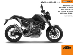 KTM 690 Duke 2014 Návod na obsluhu