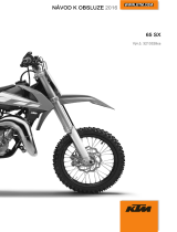 KTM 65 SX 2016 Návod na obsluhu