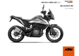 KTM 390 Adventure 2021 Návod na obsluhu