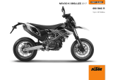 KTM 690 SMC R 2017 Návod na obsluhu