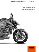 KTM 1290 Super Duke RR 2021 Návod na obsluhu