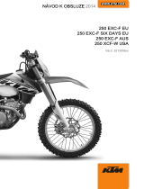 KTM 250 EXC-F Six Days 2014 Návod na obsluhu