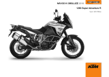 KTM 1290 SUPER ADVENTURE R2018 Návod na obsluhu