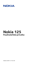 Nokia 125 Užívateľská príručka