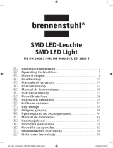 Brennenstuhl Mobile SMD LED Light ML DN 4006 S IP54 2m H05RN-F 3G1,0 30W 2350lm Energy efficiency class A Používateľská príručka