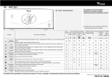 Whirlpool AWT 2241 Program Chart