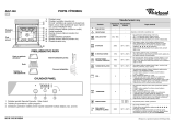 Whirlpool AKZ 448 TI Program Chart