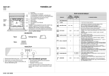 Whirlpool AKZ 421 WH Program Chart