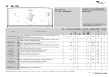 Whirlpool AWT 2352 Program Chart