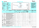 Whirlpool AWT 2089 Program Chart
