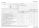 Whirlpool PWA 411 Program Chart