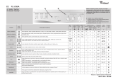 Whirlpool FL 5120/A Program Chart