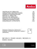 Amica BC211.4 Používateľská príručka
