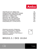 Amica BM210.4 Používateľská príručka