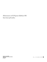 Alienware m15 Ryzen Edition R5 Používateľská príručka