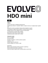 Evolveo hdo mini Návod na obsluhu