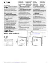 Eaton MFD-AC-CP4 Návod na používanie