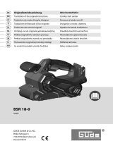 Güde Akku Bandschleifer BSR 18-0 Návod na obsluhu