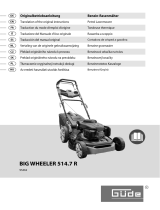 Güde Rasenmäher BIG WHEELER 514.7 R Návod na obsluhu