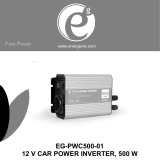 Energenie EG-PWC500-01 12V 500W Car Power Inverter Používateľská príručka