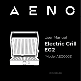 AENO AEG0002 Electric Grill EG2 Používateľská príručka