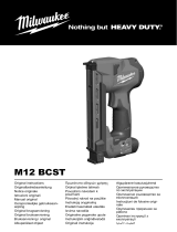 Milwaukee M12 BCST Cable Stapler Používateľská príručka