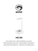 Marvo HZ-04 RGB Permium Headset Stand Používateľská príručka
