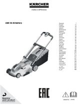 Kärcher LMO 36-46 Battery Set for Cordless Lawn Mower Používateľská príručka