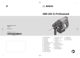 Bosch GBH 18V-21 Cordless Rotary Hammer Používateľská príručka