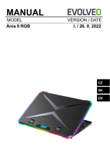 Evolveo Ania 9 RGB Adjustable Laptop Používateľská príručka