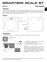 media-tech MT5513 SmartBMI Scale BT Používateľská príručka