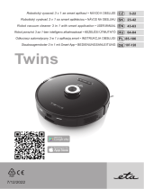 eta TWINS Robot Vacuum Cleaner Používateľská príručka