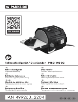 Parkside PTSG 140 D2 Disc Sander Používateľská príručka