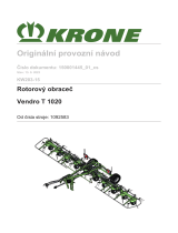 Krone BA Vendro T 1020 (KW203-15) Návod na používanie