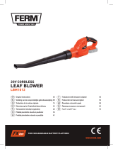 Ferm LBM1012 20V Cordless Leaf Blower Návod na používanie
