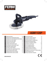 Ferm AGM1120P 1400W 180mm Angle Polisher Návod na používanie