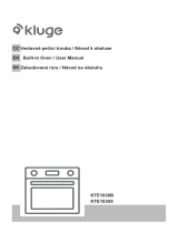 KLUGE KTE1030B Built-In Oven Používateľská príručka