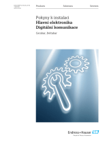 Endres+Hauser EA Main electronics Digital communication Mounting Instruction